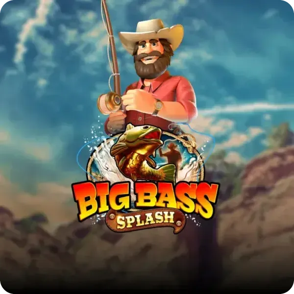 Big Bass Splash slot by Pragmatic Play with Wild West fishing theme, 5,000x max win and bonus buy feature